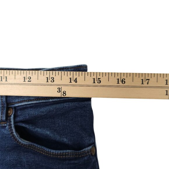 Loft Legging Jean Mid Rise Womens Size 29/8 Stretch Dark Wash Denim - Picture 13 of 15